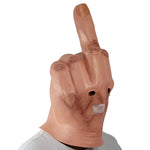 Latex Middle Finger Halloween Mask