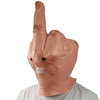 Latex Middle Finger Halloween Mask