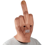 Latex Middle Finger Halloween Mask